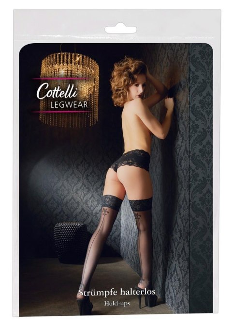 Hold-up Stockings with seam 3 Cottelli LEGWEAR