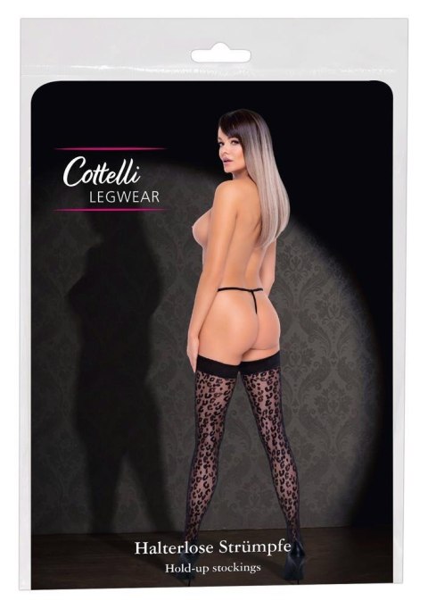 Hold up stockings leo 5 Cottelli LEGWEAR