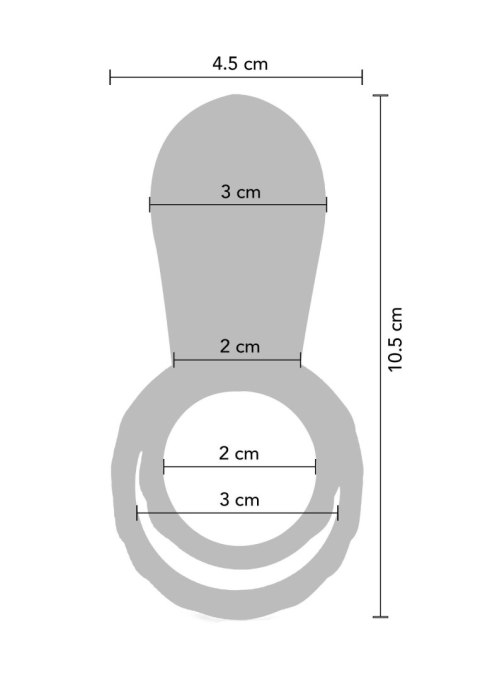 Couples Vibrator Ring Green Xocoon