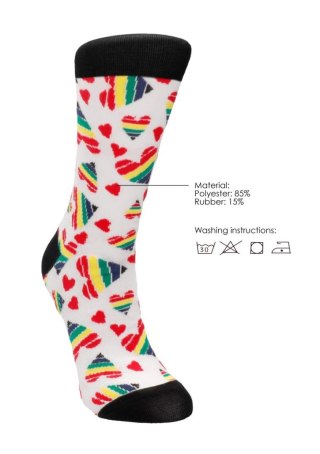 Happy Hearts - 36-41 Sexy Socks