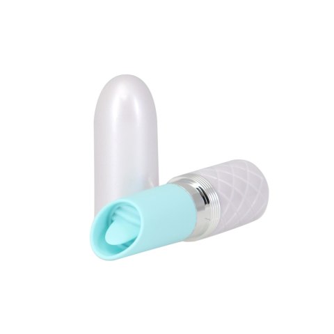 Pillow Talk - Lusty Luxurious Flickering Massager Teal Pillow Talk