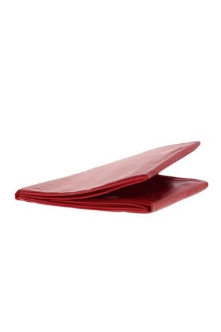 VINYL BED SHEET RED 158x227CM NMC