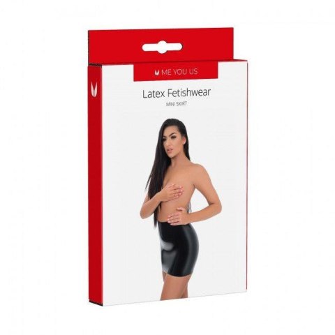 Me You Us Latex Mini Skirt Small Me You Us