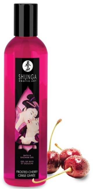 Bath and Shower Gel Frosted Cherry Shunga