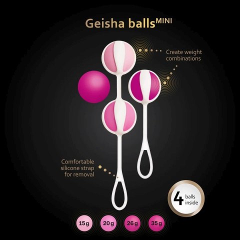 Geisha Balls MINI - Raspberry Gvibe