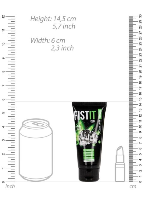 CBD Lubricant - 3.4 fl oz / 100 ml Fist It