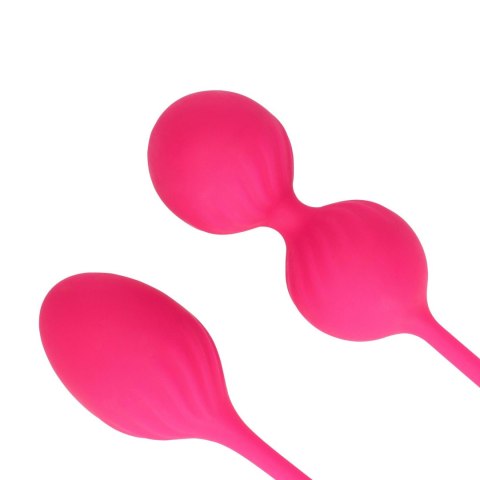 2 Piece Thumping Kegel Ball Set - Wild Strawberry Loveline