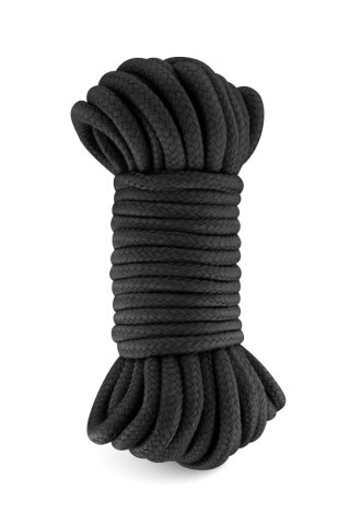 SM BONDAGE ROPE BLACK 10M (Size: T2) Sweet Caress