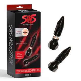 Screw Shaped Magnetic Nipple Clamps Sins