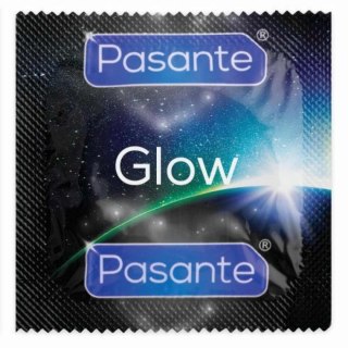 Glow effect condoms 12 pcs Pasante