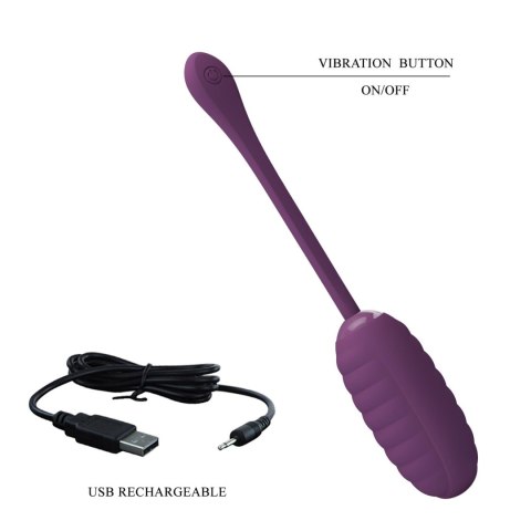 PRETTY LOVE - CASPER Purple 12 vibration functions Mobile APP remote control Pretty Love