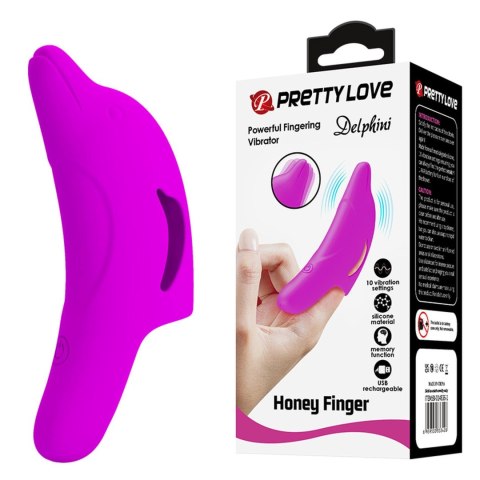 PRETTY LOVE - Delphini, Honey Finger, 10 vibration functions Pretty Love