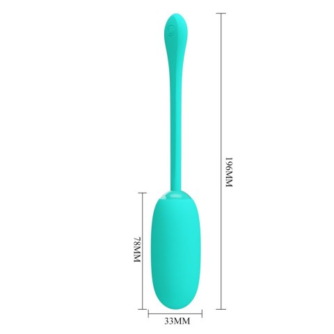 PRETTY LOVE - JULIUS EGG Green 12 function vibrations Pretty Love