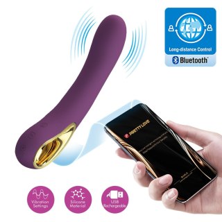 PRETTY LOVE - Ethan purple, 12 vibration functions Mobile APP Long-distance Control Pretty Love