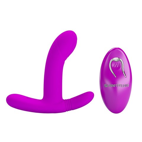 PRETTY LOVE - Geri Purple, 12 vibration functions 3 licking settings Wireless remote control Pretty Love