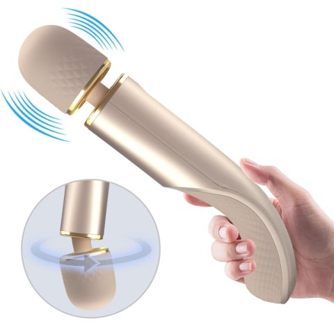 PRETTY LOVE - Interesting Massager Gold 5 levels of speed control 7 vibration functions Pretty Love