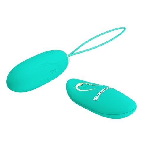 PRETTY LOVE - JENNY Dream chaser 1, Green, Wireless remote control 12 vibration functions Pretty Love