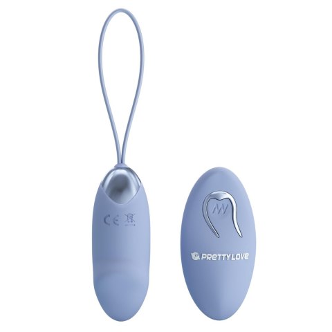 PRETTY LOVE - JULIA Dream chaser 2, Blue, Wireless remote control 12 vibration functions Pretty Love