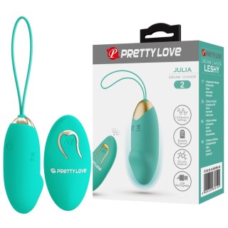 PRETTY LOVE - JULIA Dream chaser 2, Green, Wireless remote control 12 vibration functions Pretty Love