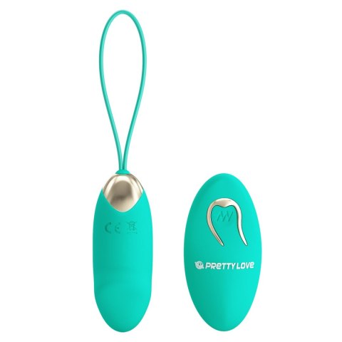 PRETTY LOVE - JULIA Dream chaser 2, Green, Wireless remote control 12 vibration functions Pretty Love