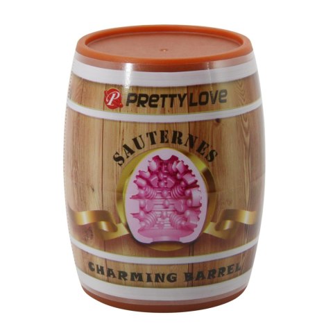 PRETTY LOVE - SAUTERNE, Charming barrel TPR / ABS Pretty Love