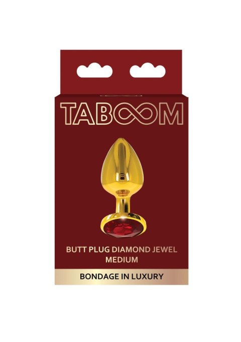 Butt Plug With Diamand Jewel M Taboom