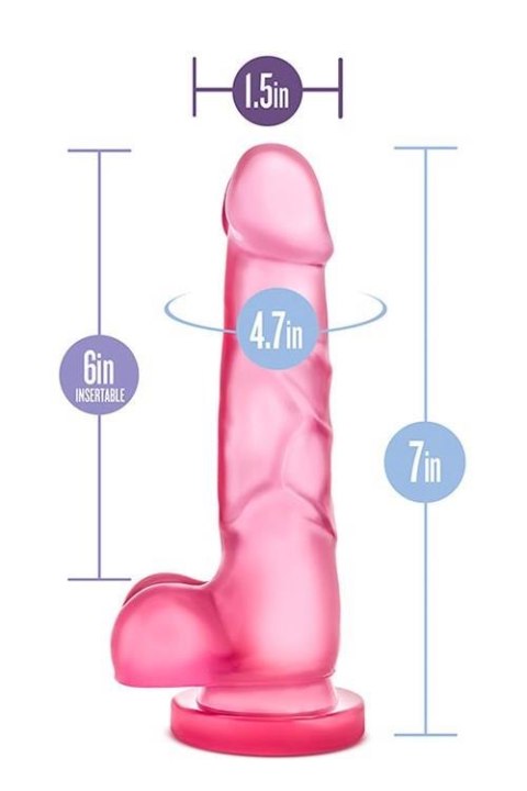 Dildo-b yours sweet n hard 4 pink Blush