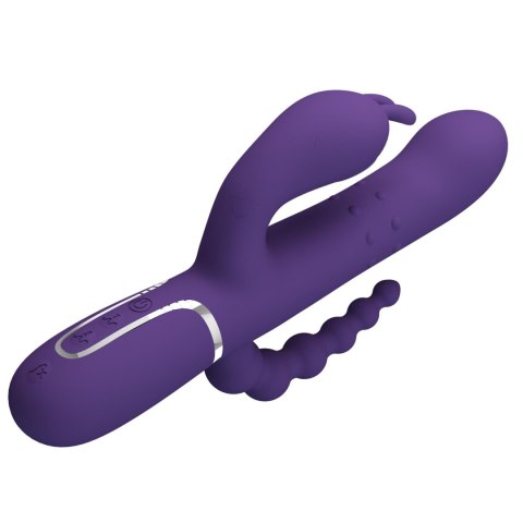 PRETTY LOVE - Cammy Dark Purple, Twinkled Tenderness, 7 thumping functions 7 vibration functions 4 rolling functions Pretty Love