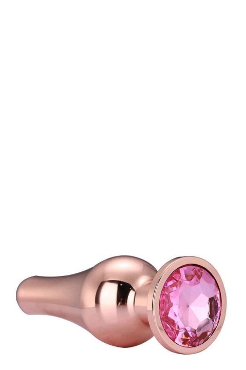 GLEAMING LOVE ROSE GOLD PLEASURE PLUG S Dream Toys