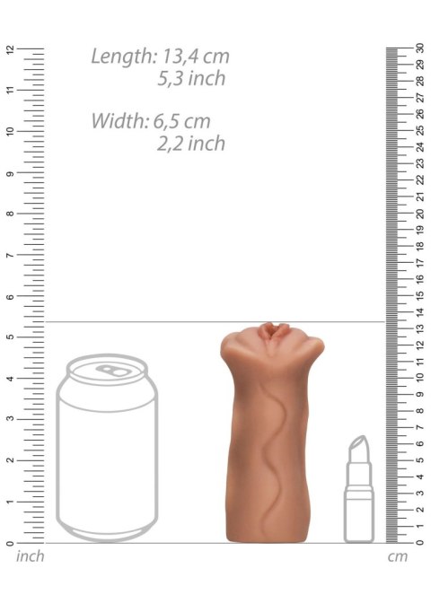 SZTUCZNA CIPKA CYBERSKÓRA MASTURBATOR REALISTYCZNY CIASNA SZPARKA 13,4 cm S-Line