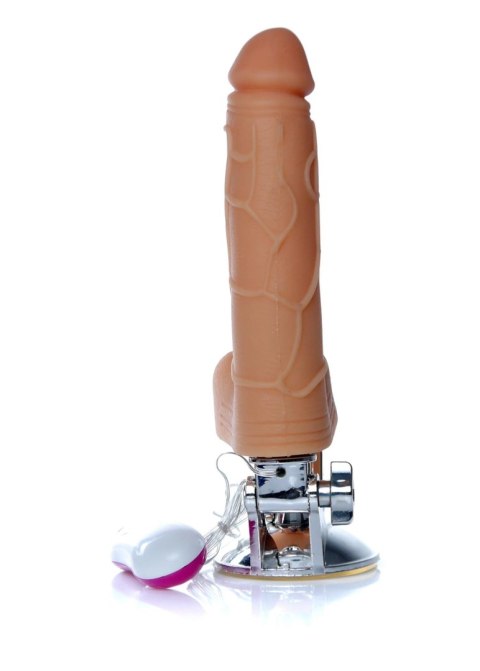 Dildo z przyssawką uchwytem pilotem realistyczny B - Series EasyLove