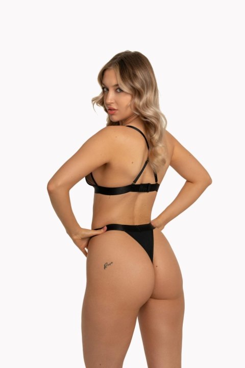 MAURA SET BLACK BRA+THONG L/XL Anais