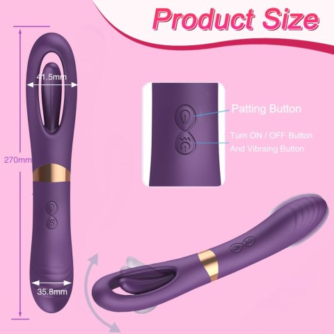 Flicking dual g spot vibrator B - Series Cute