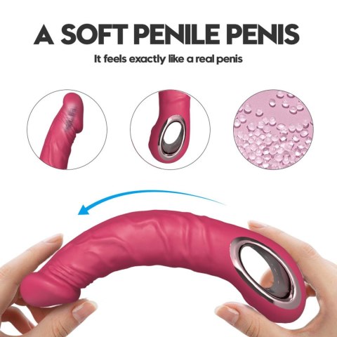 Realistic Vibrator PINK B - Series Cute