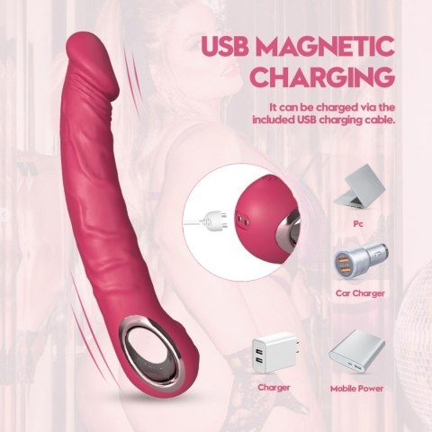 Realistic Vibrator PINK B - Series Cute