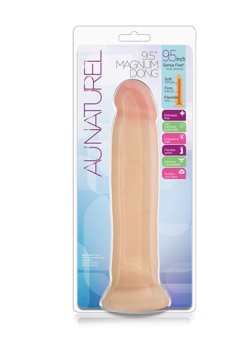 Dildo-au naturel 9.5inch magnum dong Blush