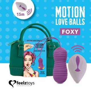 FeelzToys - Op afstand bestuurbare liefdesballen Foxy FeelzToys