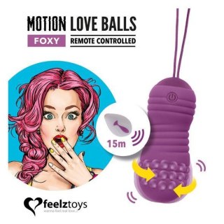 FeelzToys - Op afstand bestuurbare liefdesballen Foxy FeelzToys