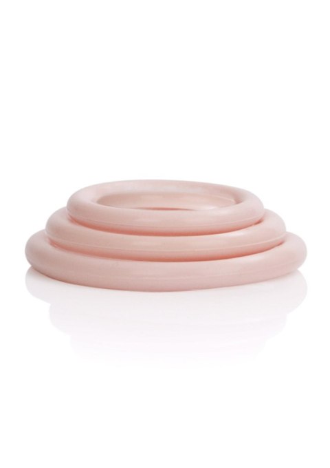 Pierścień-SILICONE SUPPORT RINGS IVORY CalExotics