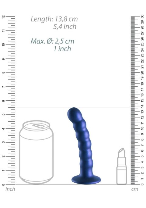 Beaded Silicone G-Spot Dildo - 5'' / 13 cm Ouch!