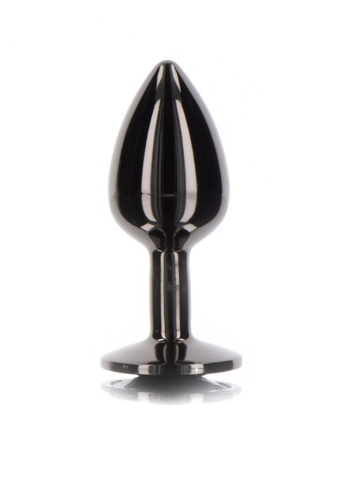 Butt Plug With Diamond Jewel S Black Taboom