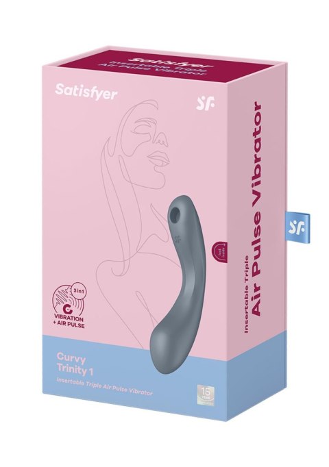 Curvy Trinity 1 bluegrey Satisfyer