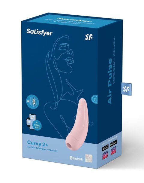 Wibrator dla par satisfyer curvy 2+ z aplikacją Satisfyer