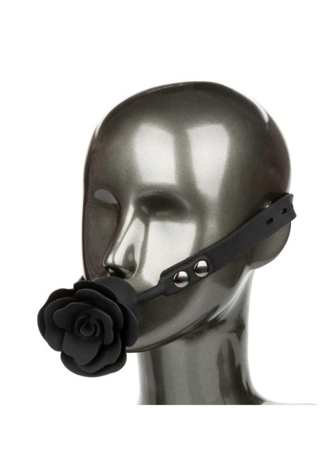 Removable Rose Gag Black CalExotics