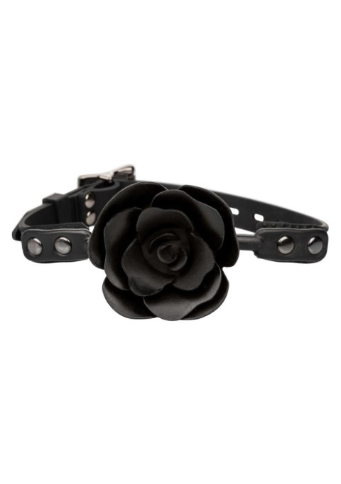 Removable Rose Gag Black CalExotics