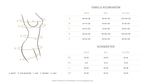 Lobellis koszulka i stringi M/L Obsessive