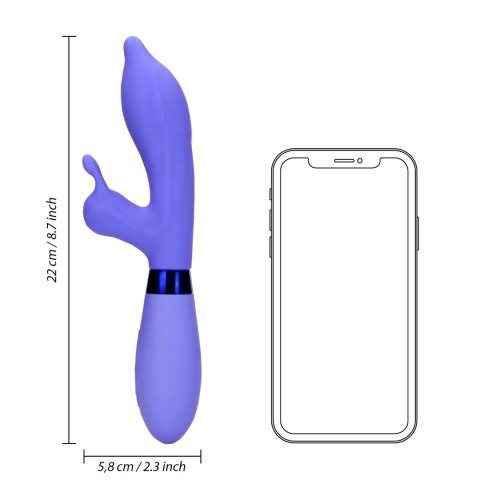 Silicone Pointed Rabbit Vibrator Loveline