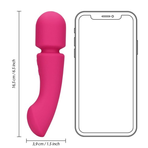 Ultra Soft Silicone Double-Sided Wand Vibrator Loveline