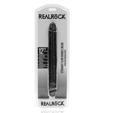 Slim Double Ended Dong 12"" RealRock