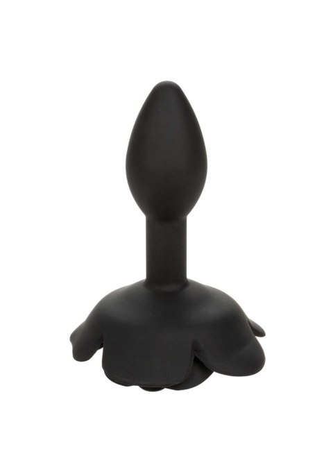 Small Rose Anal Plug Black CalExotics